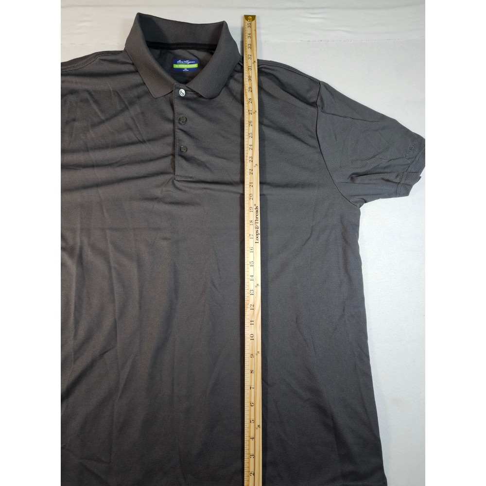 Ben Hogan Performance Mens 3XL‎ Polo Shirt Charcoal Grey Textured Short Sleeve - Picture 5 of 8
